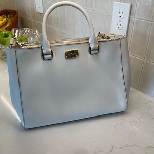 Michael Kors Collection White Satchel